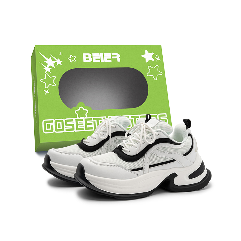 BEIER Амортизирующие износостойкие дышащие утепленные низкие массивные кроссовки унисекс бело-черные, цвет White Black
BEIER Амортизирующие износостойкие дышащие утепленные низкие массивные кроссовки унисекс бело-черные, цвет White Black