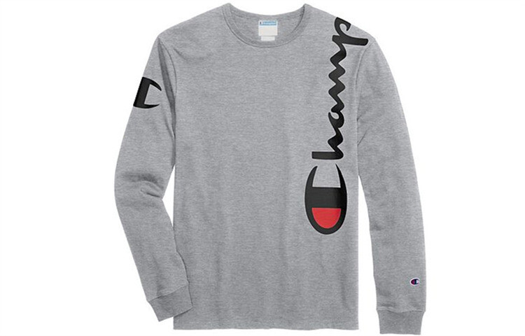 Футболка унисекс серая Champion, серый
Футболка унисекс серая Champion, серый