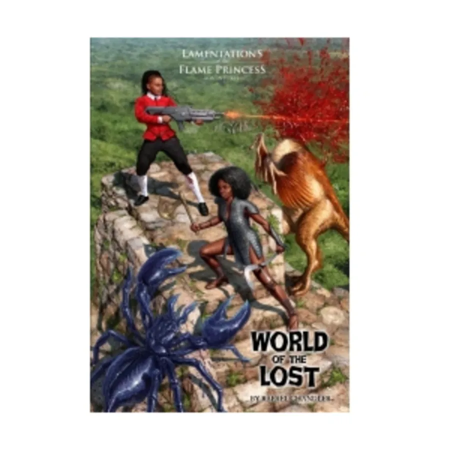 World of the Lost (2nd Printing), Lamentations of the Flame Princess and Other OSR Compatible Adventures, твердый переплет
World of the Lost (2nd Printing), Lamentations of the Flame Princess and Other OSR Compatible Adventures, твердый переплет