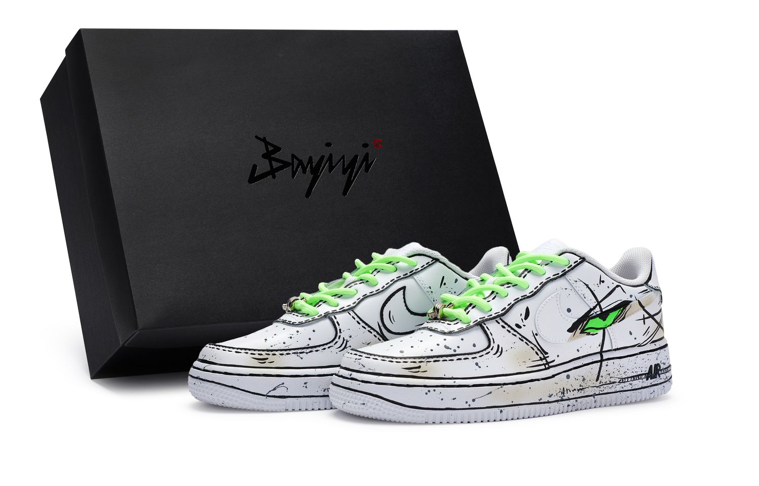 Кроссовки Nike Air Force 1 скейтерские мужские низкие черно-зеленые черный белый зеленый, цвет Black White Green
Кроссовки Nike Air Force 1 скейтерские мужские низкие черно-зеленые черный белый зеленый, цвет Black White Green