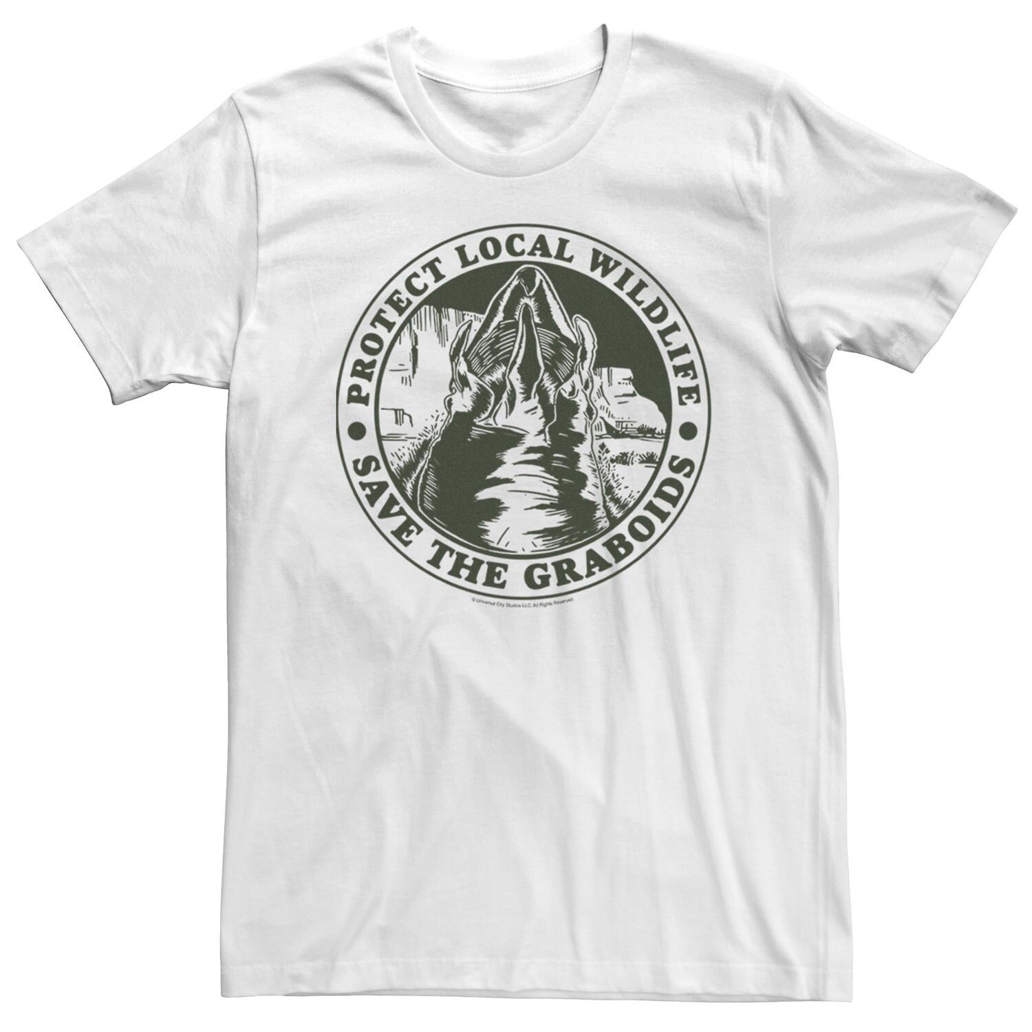 Мужская футболка Tremors Protect Local Wildlife Save The Graboids со значком зеленого оттенка Licensed Character, Зеленый, Мужская футболка Tremors Protect Local Wildlife Save The Graboids со значком зеленого оттенка Licensed Character
Мужская футболка Tremors Protect Local Wildlife Save The Graboids со значком зеленого оттенка Licensed Character, Зеленый, Мужская футболка Tremors Protect Local Wildlife Save The Graboids со значком зеленого оттенка Licensed Character