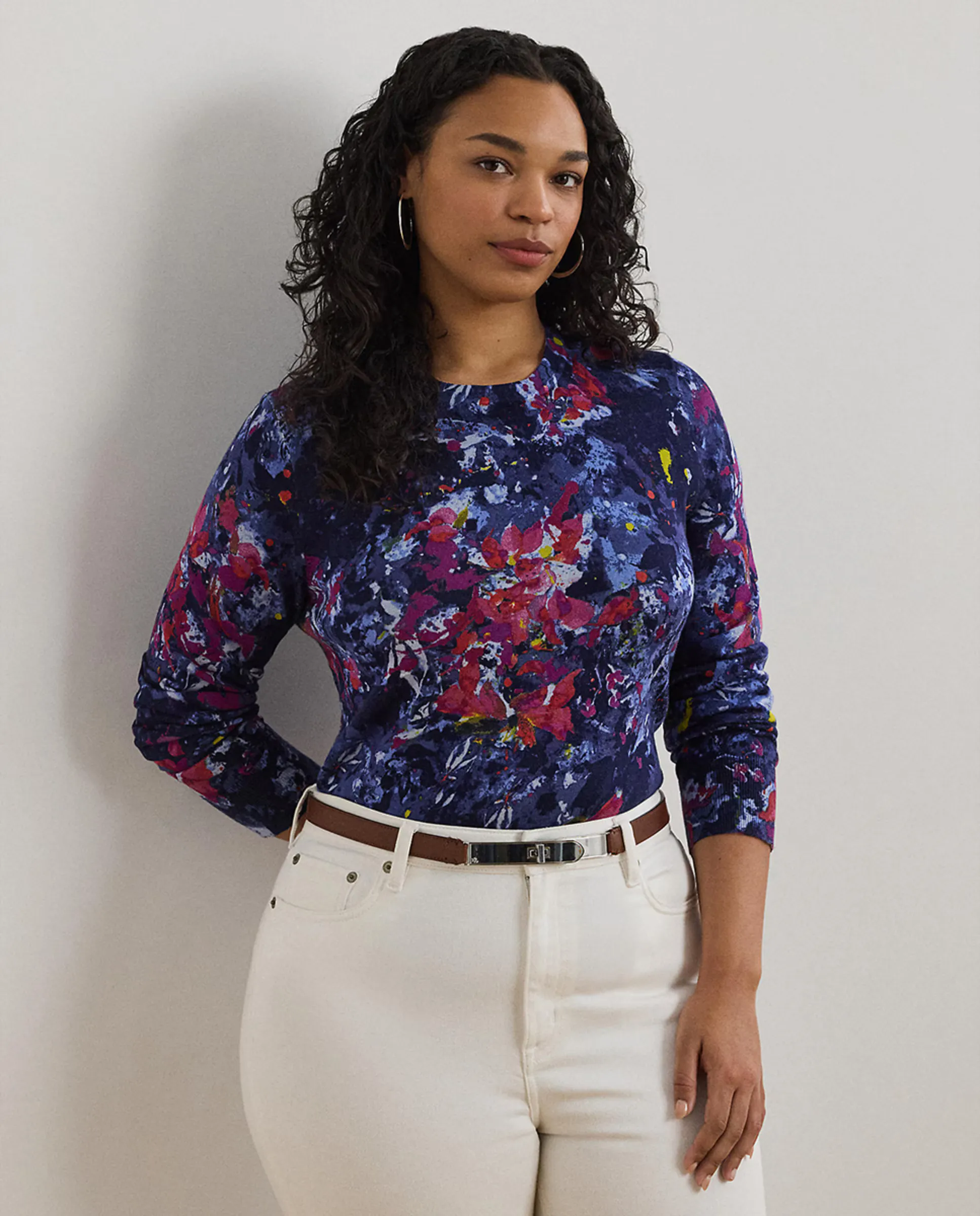 Женский свитер с рисунком Lauren Ralph Lauren Woman, синий
Женский свитер с рисунком Lauren Ralph Lauren Woman, синий