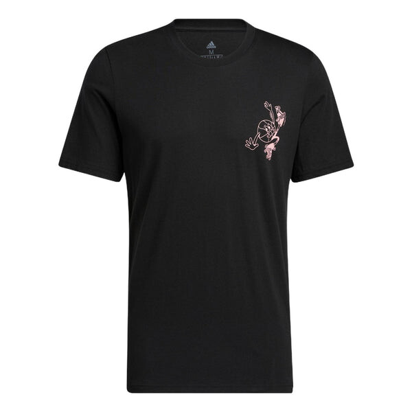 Футболка Men's adidas Cartoon Frog Basketball Sports Short Sleeve Black T-Shirt, мультиколор
Футболка Men's adidas Cartoon Frog Basketball Sports Short Sleeve Black T-Shirt, мультиколор