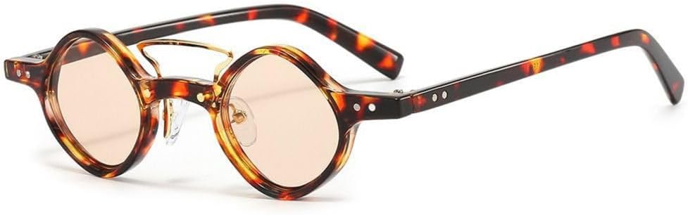 Маленькие круглые солнцезащитные очки для мужчин и женщин в стиле ретро, стимпанк, винтажные очки с градиентным покрытием для вождения, защита от УФ-излучения UV400, C10, один размер TYUVIVO, C10
Маленькие круглые солнцезащитные очки для мужчин и женщин в стиле ретро, стимпанк, винтажные очки с градиентным покрытием для вождения, защита от УФ-излучения UV400, C10, один размер TYUVIVO, C10