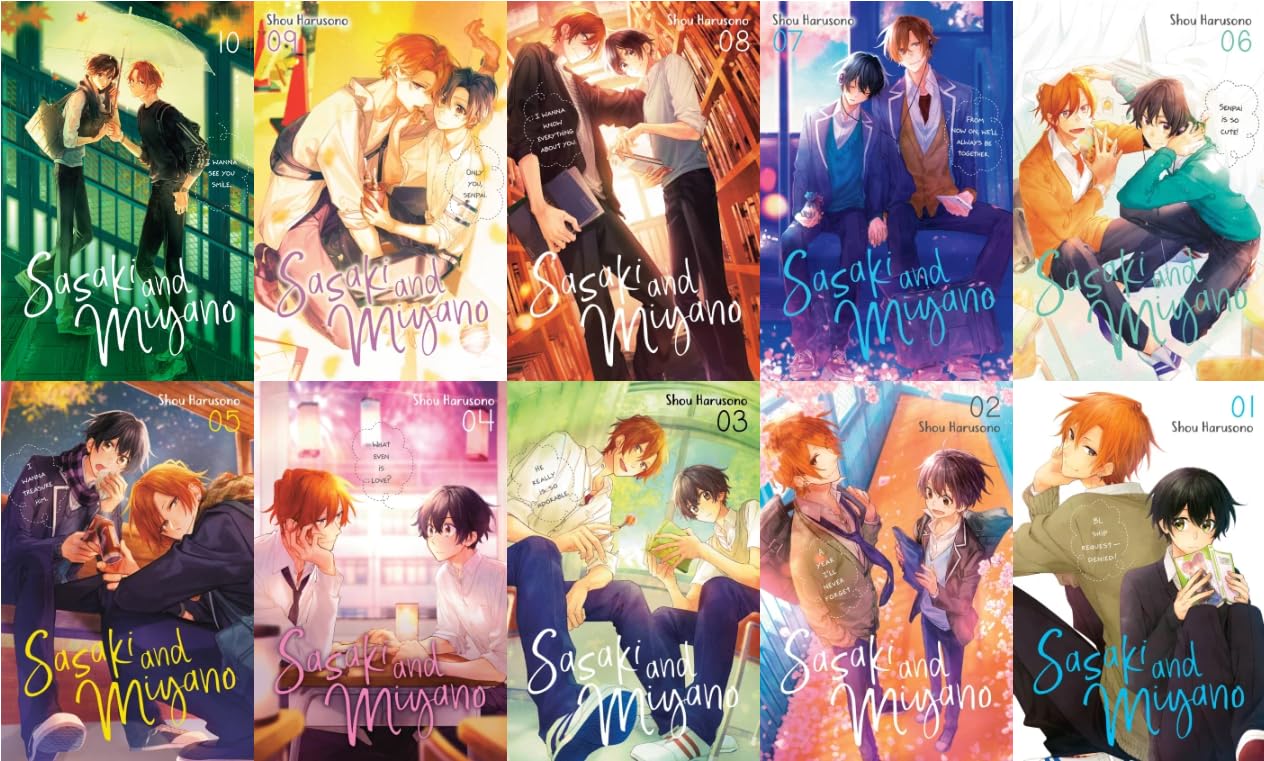 Sasaki and Miyano Series: Complete Collection of Books 1-10 (Generic)
Sasaki and Miyano Series: Complete Collection of Books 1-10 (Generic)