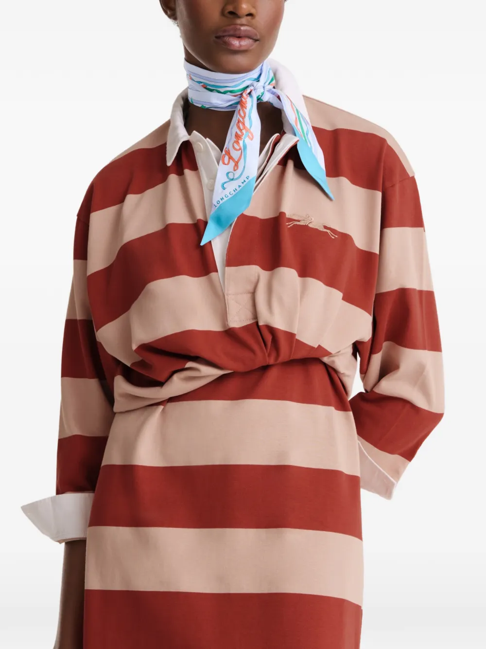 Шарф Rubans Longchamp, синий
Шарф Rubans Longchamp, синий