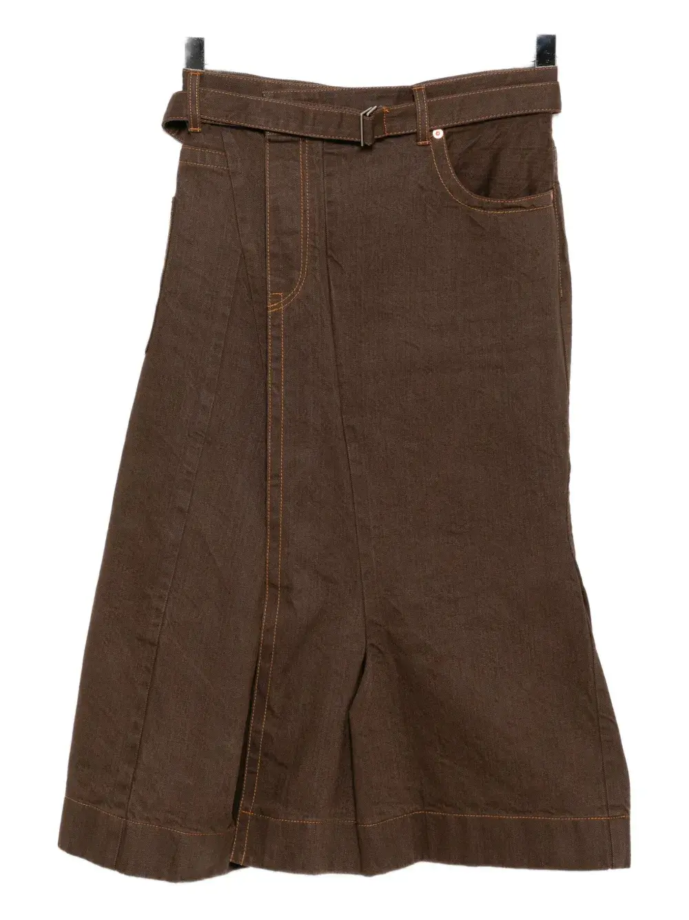 Юбка с запахом SACAI, коричневый
Юбка с запахом SACAI, коричневый