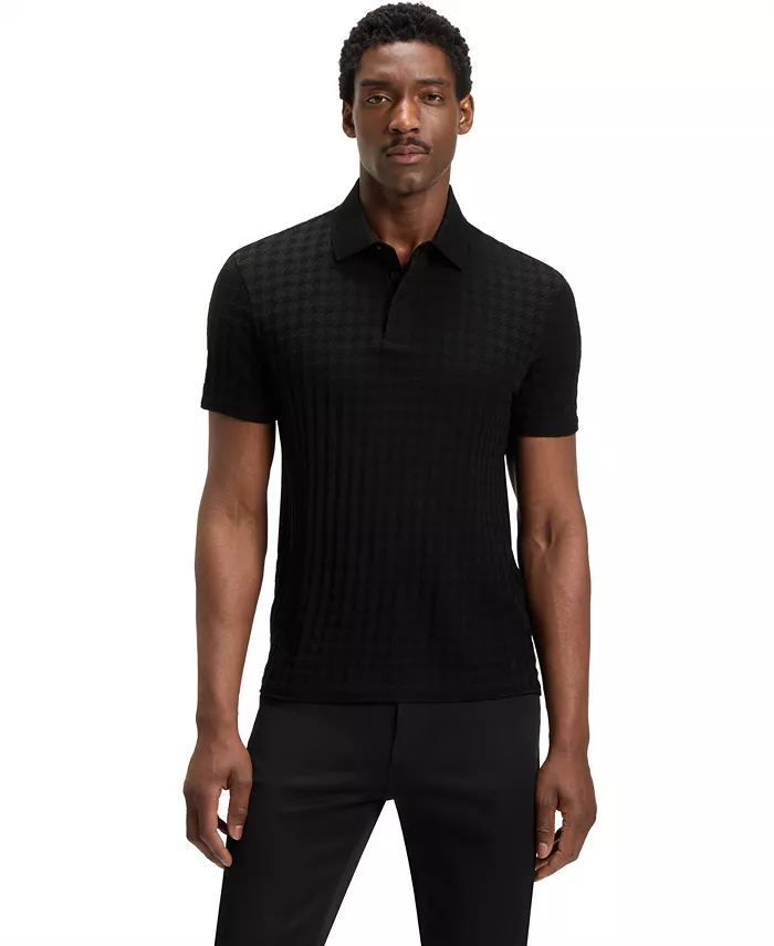 Porsche x BOSS Поло из мерсеризованного хлопка в клетку «гусиная лапка» Hugo Boss, черный
Porsche x BOSS Поло из мерсеризованного хлопка в клетку «гусиная лапка» Hugo Boss, черный