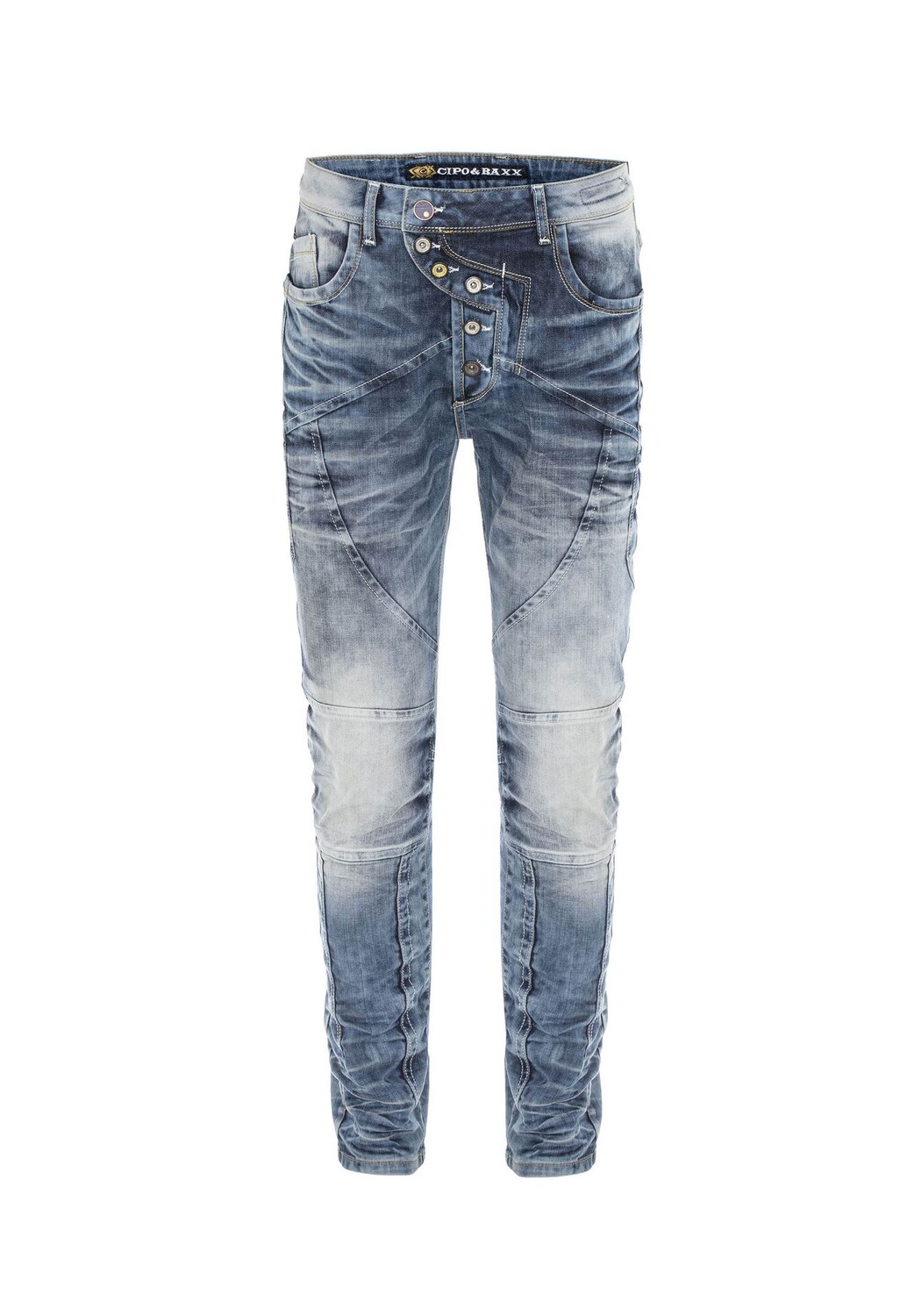 Джинсы CD346 повседневной стирки CIPO & BAXX, синий
Джинсы CD346 повседневной стирки CIPO & BAXX, синий
