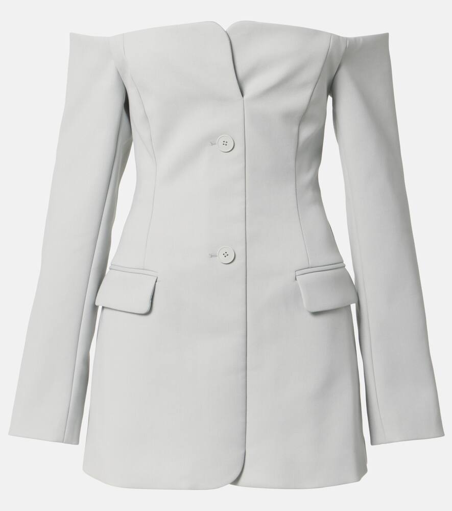 Мини-платье с открытыми плечами SIR, Ice Blue
Мини-платье с открытыми плечами SIR, Ice Blue