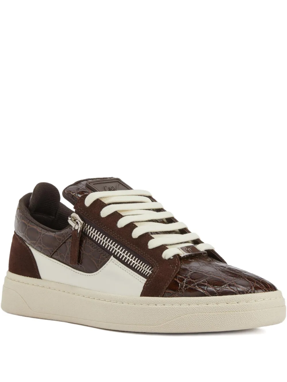 Кроссовки GZ94 со вставками Giuseppe Zanotti, коричневый
Кроссовки GZ94 со вставками Giuseppe Zanotti, коричневый