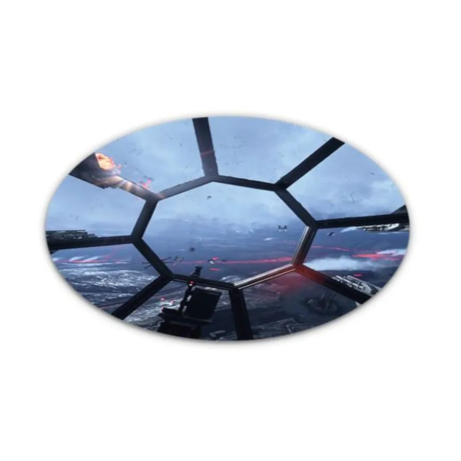 Кабина — TIE-истребитель, Roundplinth Vinyl - Air Cockpit (300mm)
Кабина — TIE-истребитель, Roundplinth Vinyl - Air Cockpit (300mm)