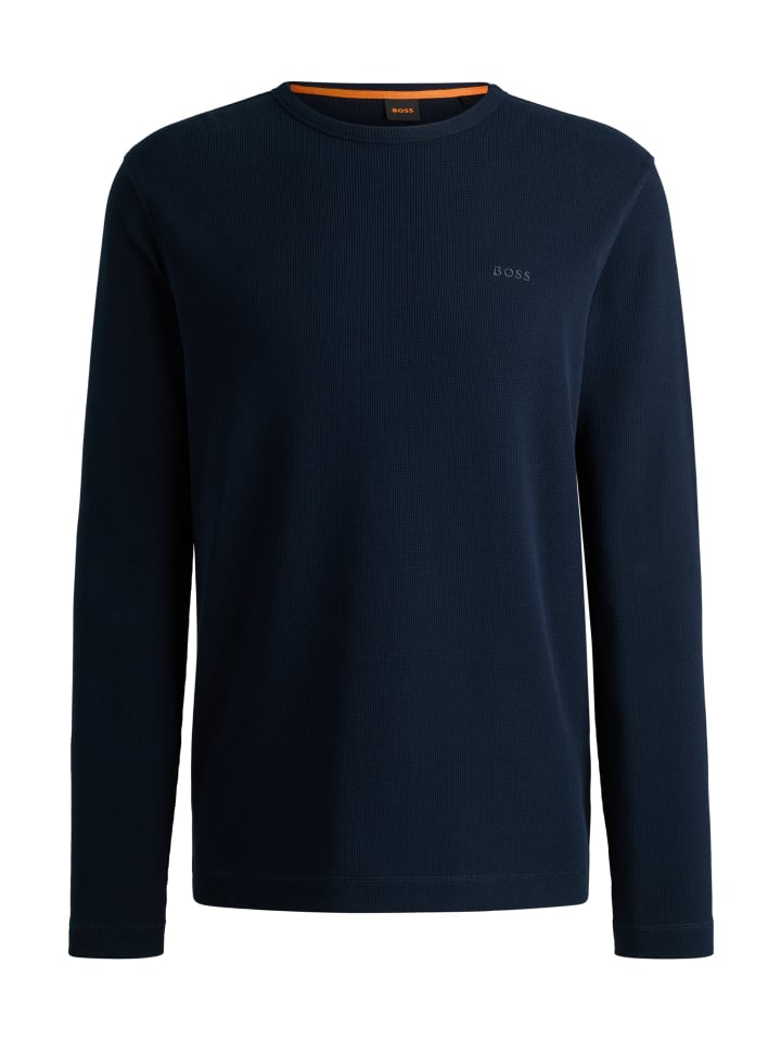 BOSS Свитер Tempesto темно-синего цвета
BOSS Свитер Tempesto темно-синего цвета