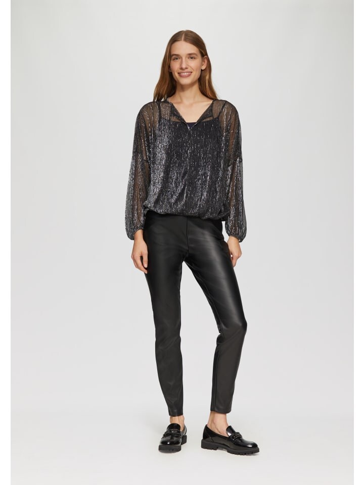 Тканевые брюки s.Oliver Hose lang, черный
Тканевые брюки s.Oliver Hose lang, черный