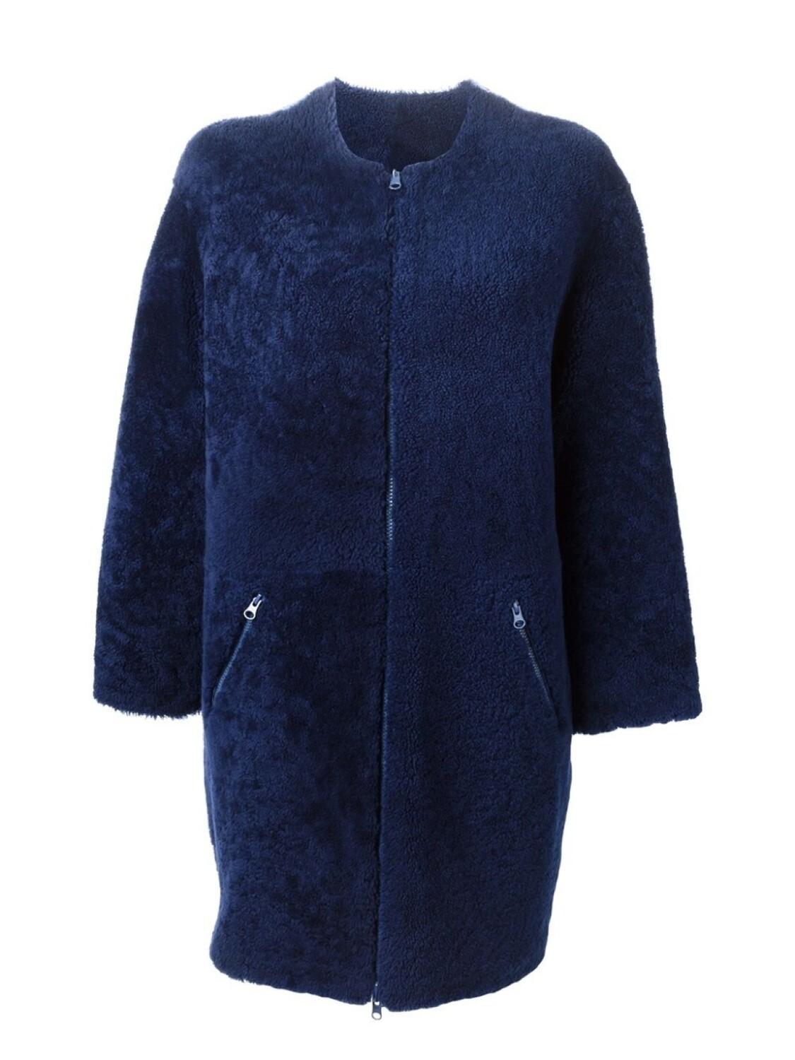 Sprung Frères ворсистый пиджак на молнии, синий
Sprung Frères ворсистый пиджак на молнии, синий