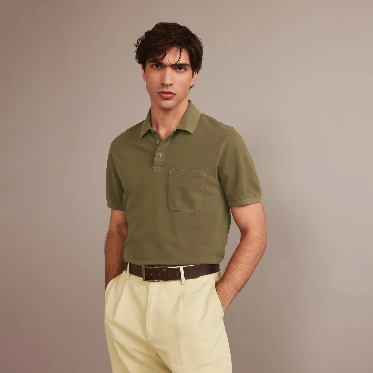 Мужская рубашка поло Verhunt, цвет Kaki
Мужская рубашка поло Verhunt, цвет Kaki