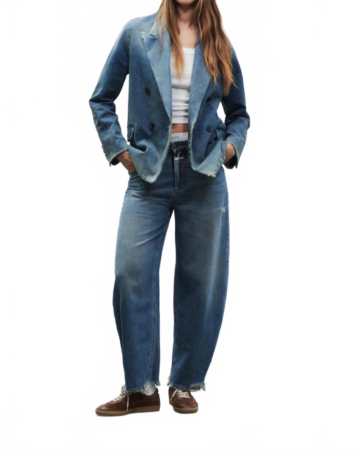 Джинсы Jazzie Denim In Mid Blue CLOSED
Джинсы Jazzie Denim In Mid Blue CLOSED