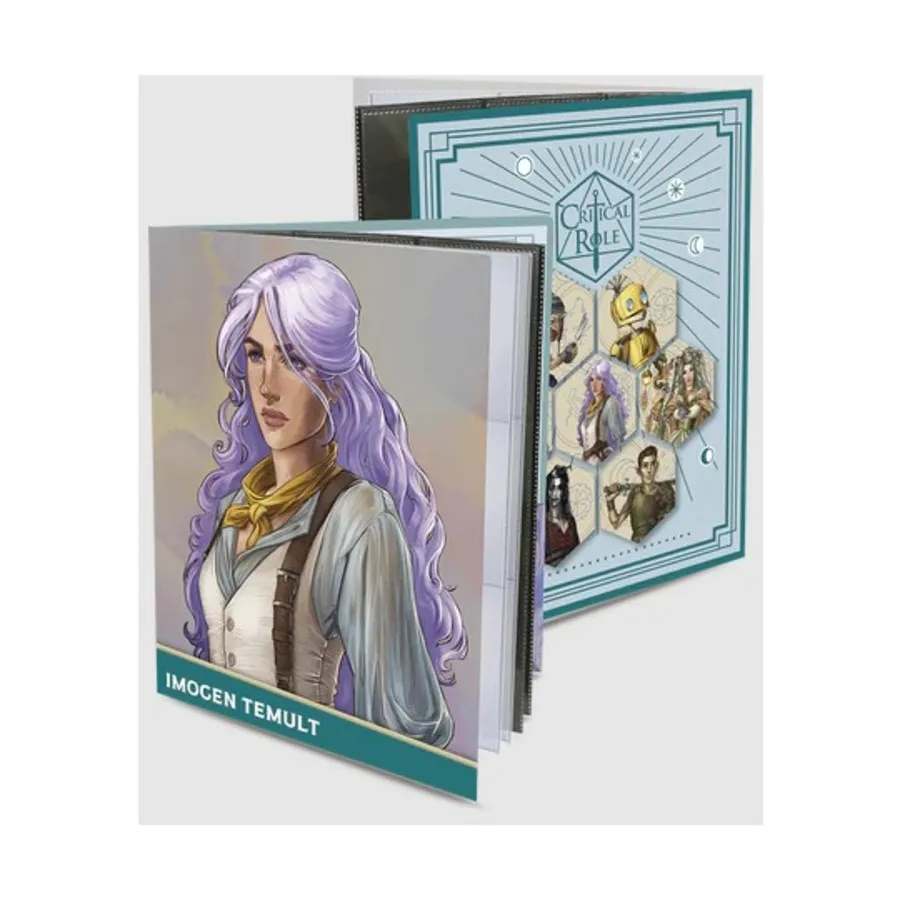 Фолио с персонажами и наклейками — Bells Hells Imogen Tempult, Official Critical Role
Фолио с персонажами и наклейками — Bells Hells Imogen Tempult, Official Critical Role