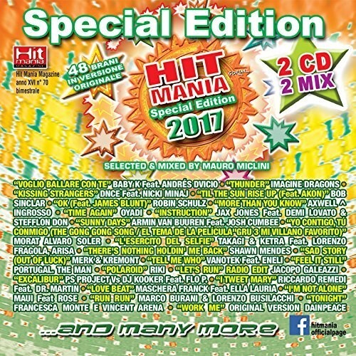 CD диск Hit Mania Special Edition 2017 / Various: Hit Mania Special Edition 2017 / Various
CD диск Hit Mania Special Edition 2017 / Various: Hit Mania Special Edition 2017 / Various