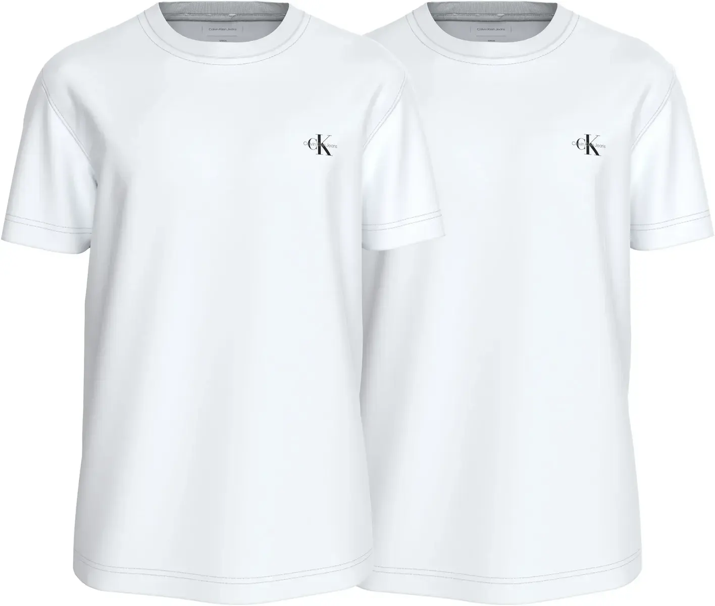 Футболка Calvin Klein Jeans "2 PACK MONOLOGO" с небольшим логотипом на груди, цвет Bright White/Bright White
Футболка Calvin Klein Jeans "2 PACK MONOLOGO" с небольшим логотипом на груди, цвет Bright White/Bright White