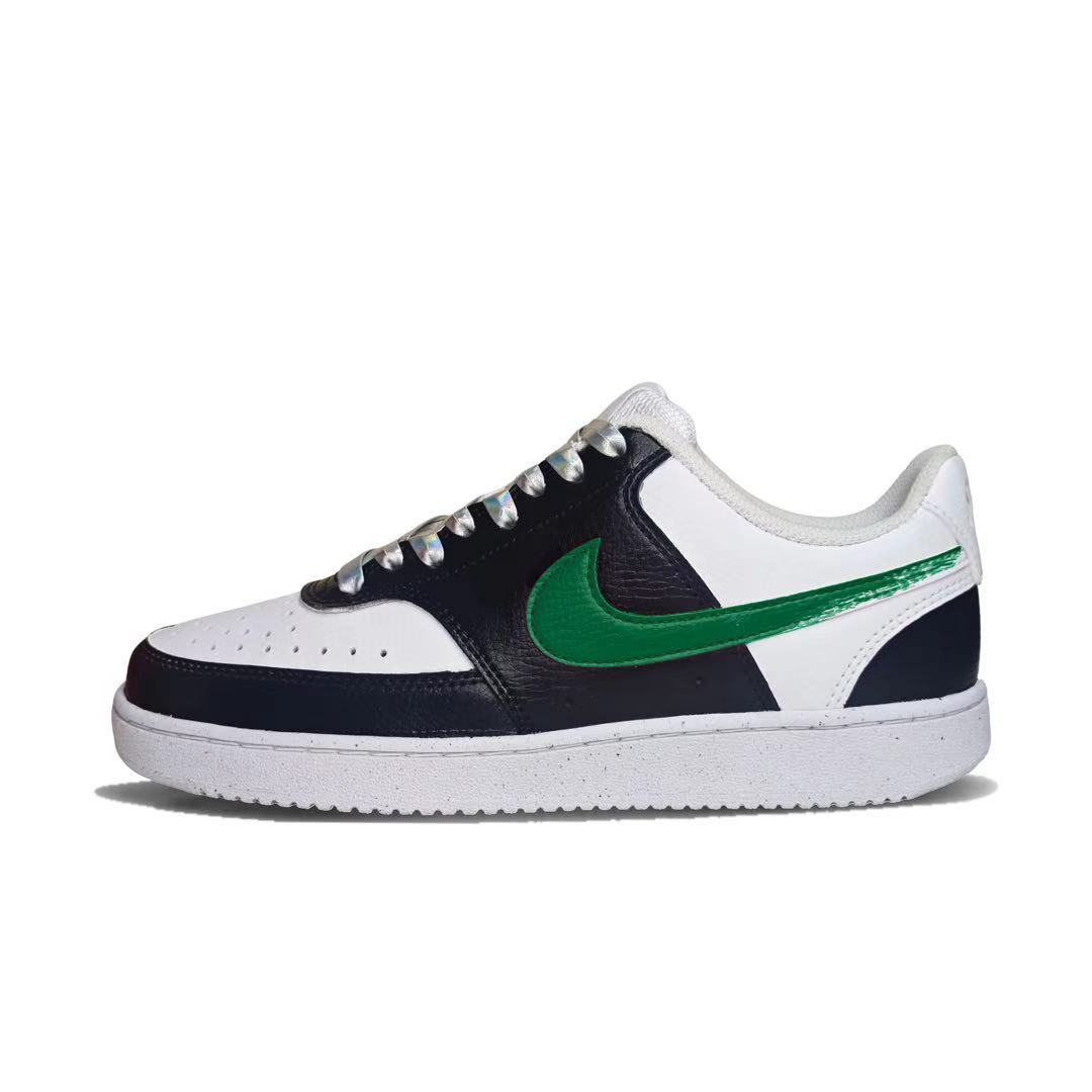 Nike Court Vision 1 Slip Resistant низкие кроссовки для скейтбординга Unisex Black White Green
Nike Court Vision 1 Slip Resistant низкие кроссовки для скейтбординга Unisex Black White Green