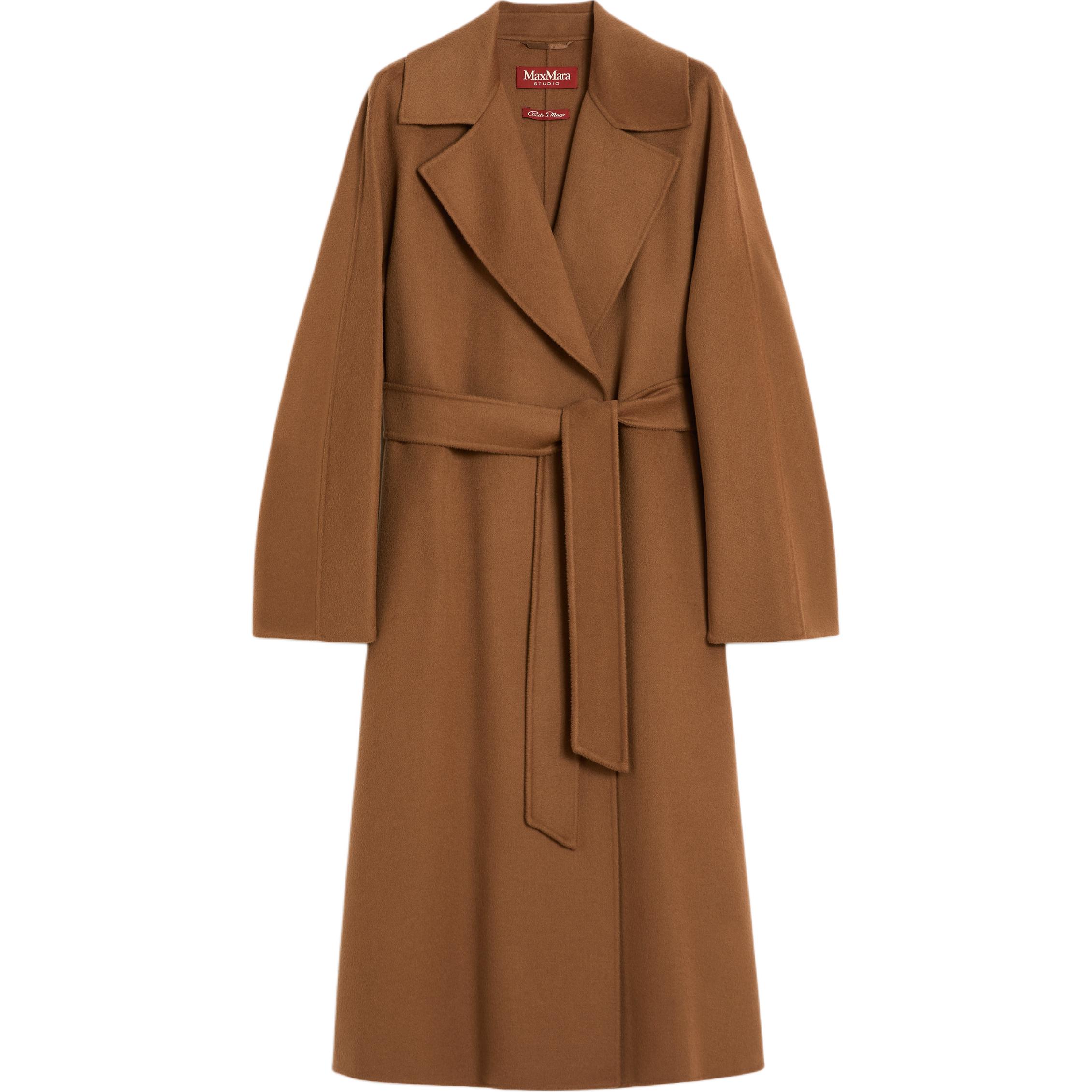 Макс Мара поясное пальто с запахом MaxMara Studio, коричневый
Макс Мара поясное пальто с запахом MaxMara Studio, коричневый