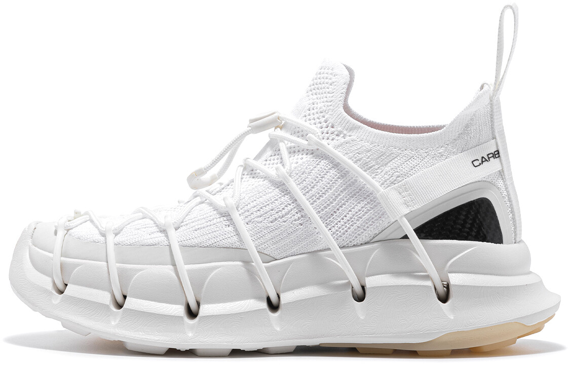 Кроссовки для бега SKIN Skin Series унисекс с низким верхом белого цвета Carbonstar, белый 
Кроссовки для бега SKIN Skin Series унисекс с низким верхом белого цвета Carbonstar, белый