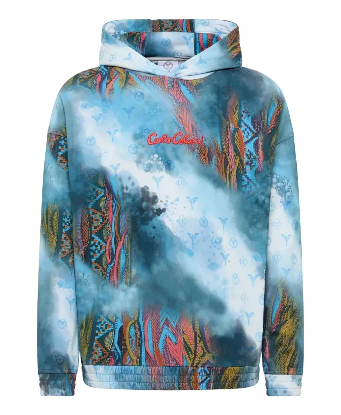 Толстовка оверсайз с напылением Carlo Colucci, мультиколор
Толстовка оверсайз с напылением Carlo Colucci, мультиколор