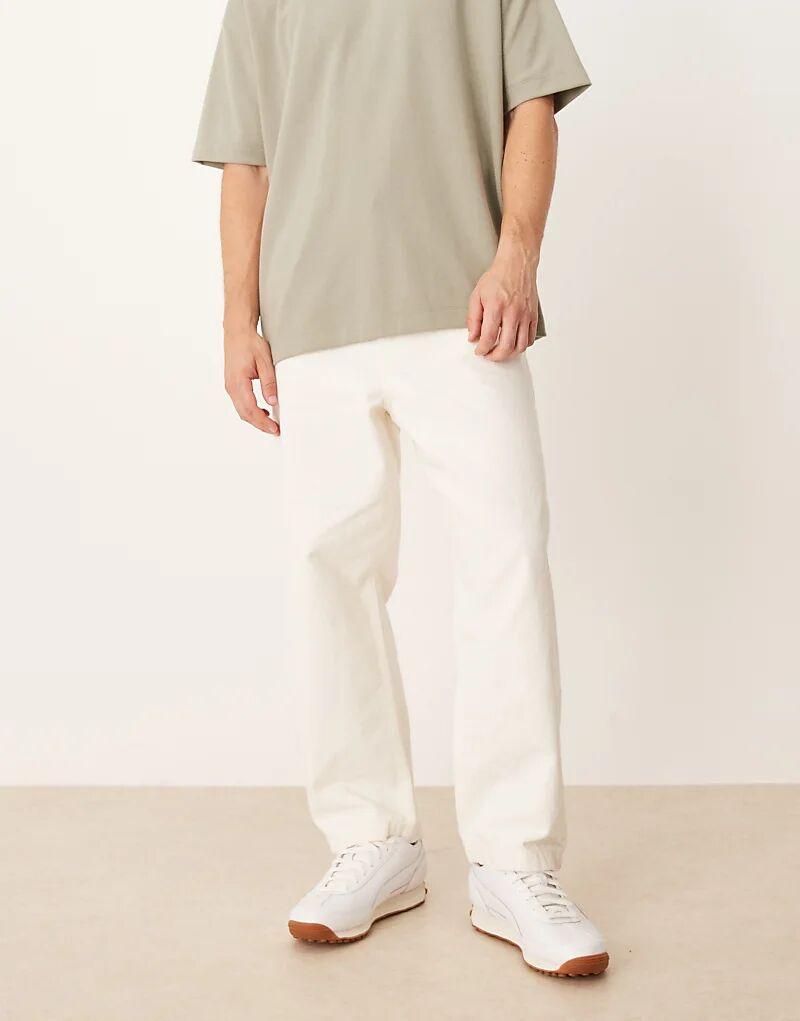 Джинсы прямого кроя ASOS DESIGN цвета экрю
Джинсы прямого кроя ASOS DESIGN цвета экрю