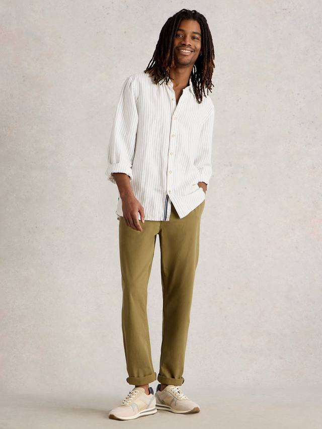 Рубашка Keswick из льняной смеси Regular Fit в полоску White Stuff, Natural/Multi
Рубашка Keswick из льняной смеси Regular Fit в полоску White Stuff, Natural/Multi