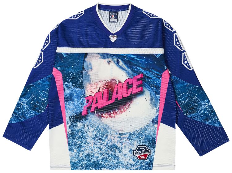 Хоккейная майка Palace No Bitin' темно-синего цвета
Хоккейная майка Palace No Bitin' темно-синего цвета