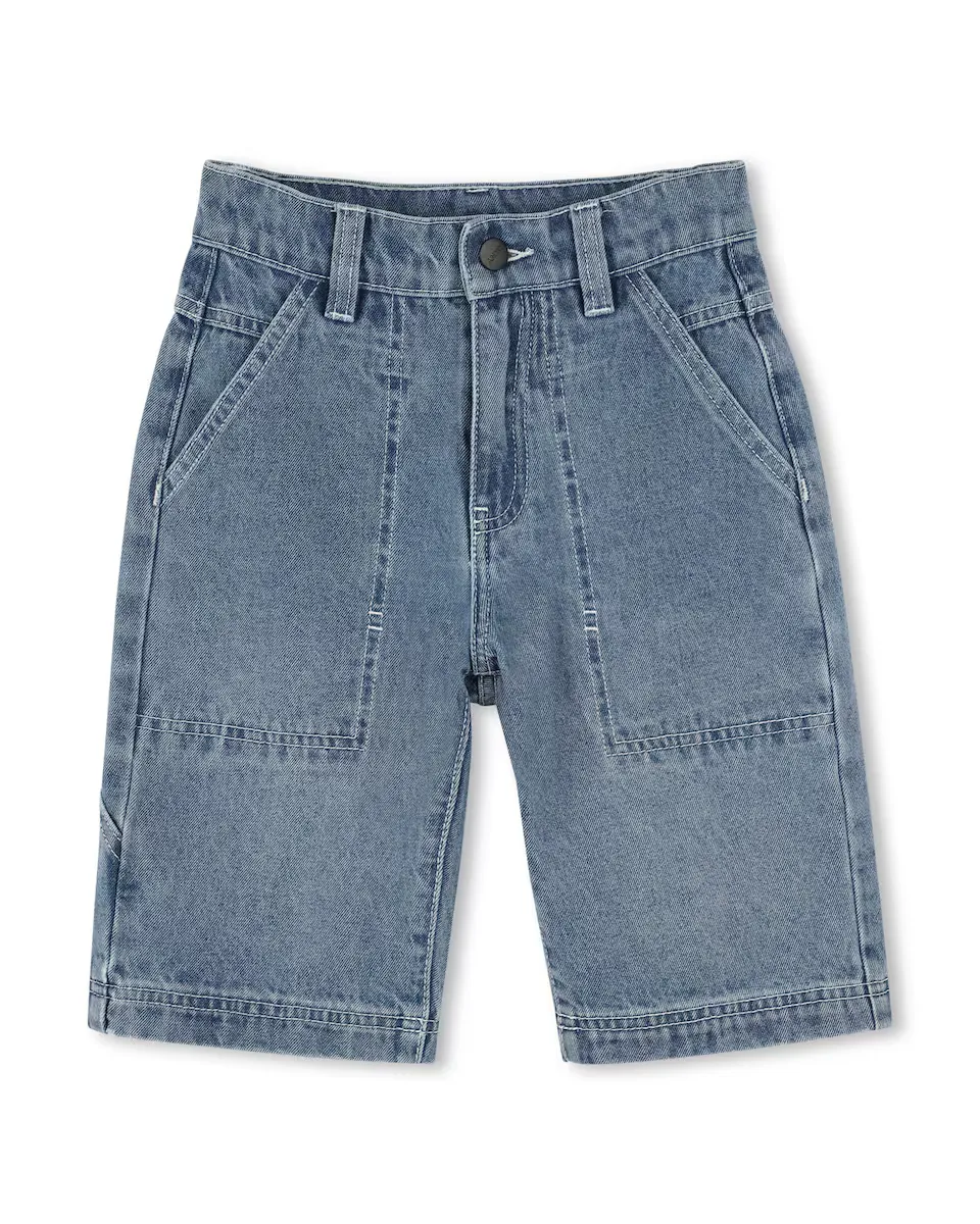 Детские джинсовые шорты из хлопка DKNY, синий
Детские джинсовые шорты из хлопка DKNY, синий