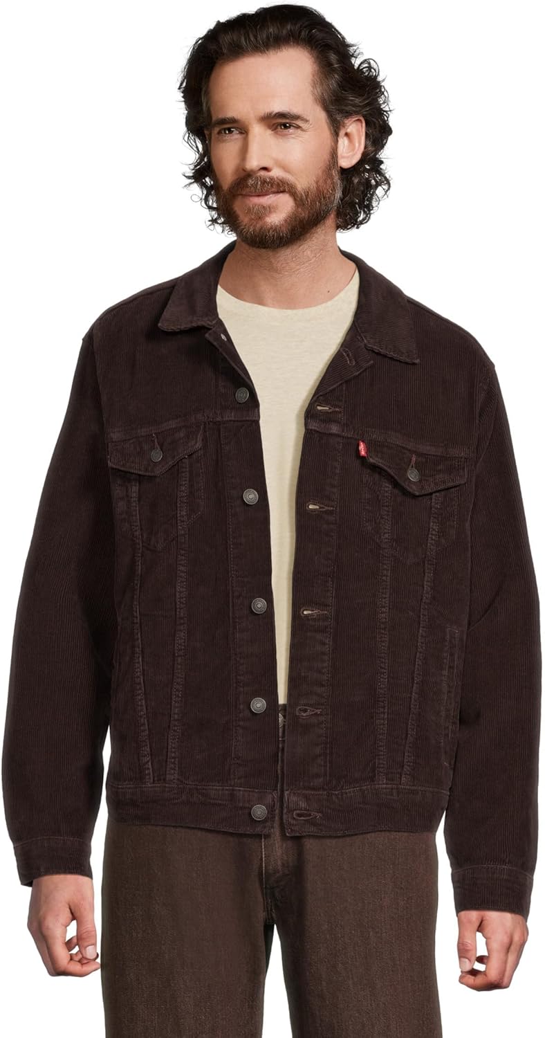 Мужская куртка Trucker Levi's (также доступна в размерах Big и Tall), (New) Black Coffee (Non Stretch)
Мужская куртка Trucker Levi's (также доступна в размерах Big и Tall), (New) Black Coffee (Non Stretch)