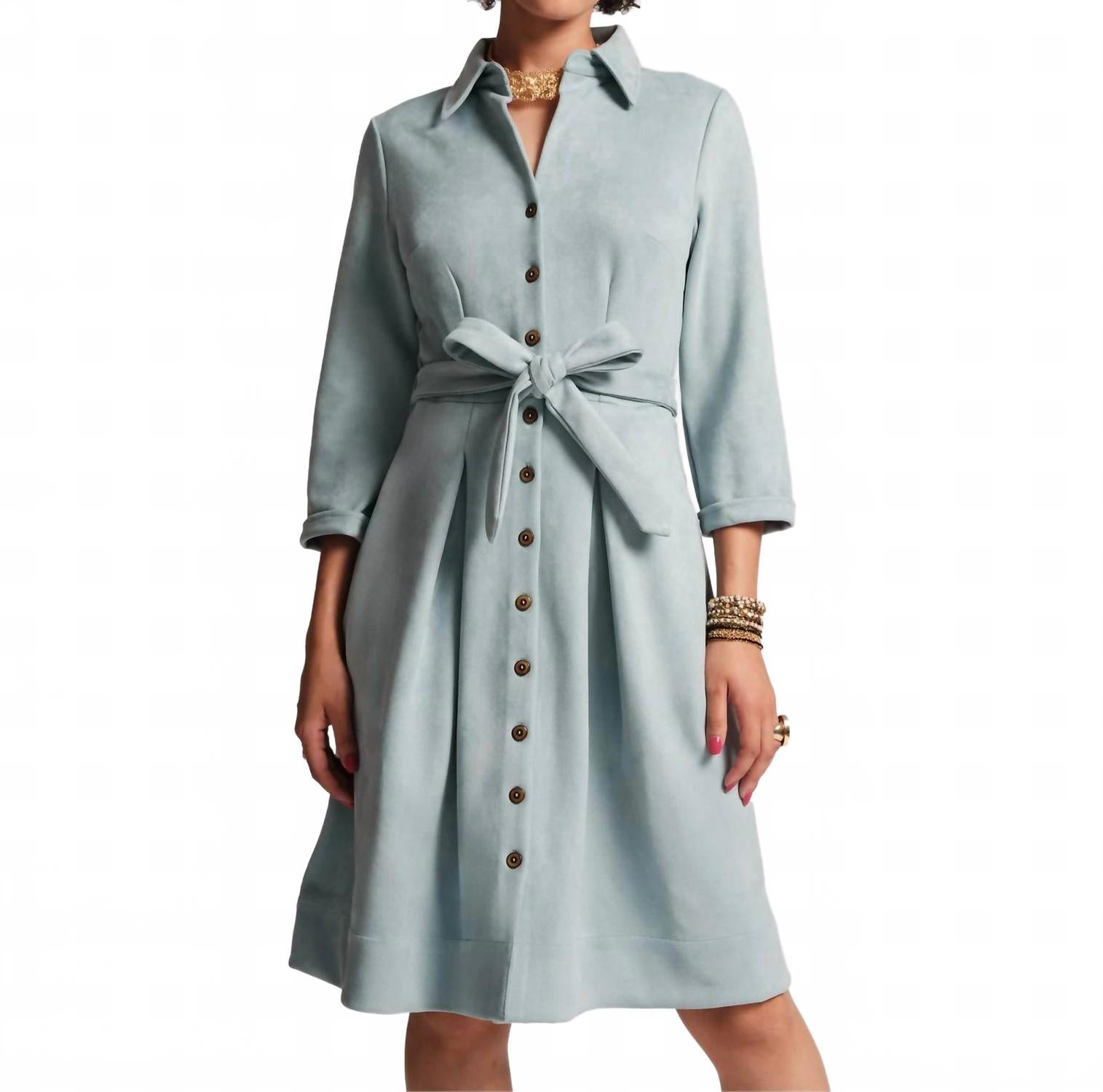 Беллани Микрозамшевое платье в пудрово-голубом цвете Frances Valentine
Беллани Микрозамшевое платье в пудрово-голубом цвете Frances Valentine