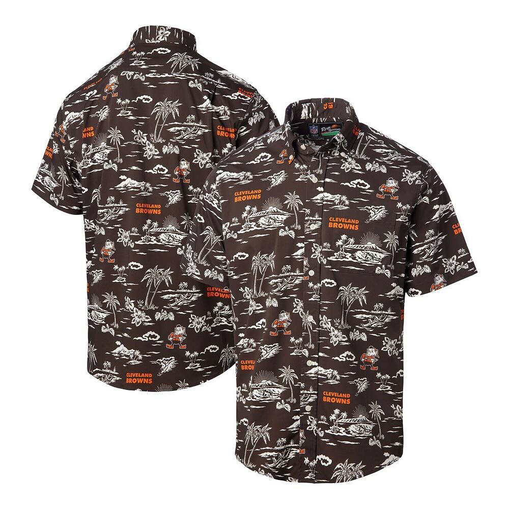 Мужская рубашка на пуговицах с принтом Reyn Spooner Cleveland Browns Throwback Kekai, цвет Brn Brown
Мужская рубашка на пуговицах с принтом Reyn Spooner Cleveland Browns Throwback Kekai, цвет Brn Brown