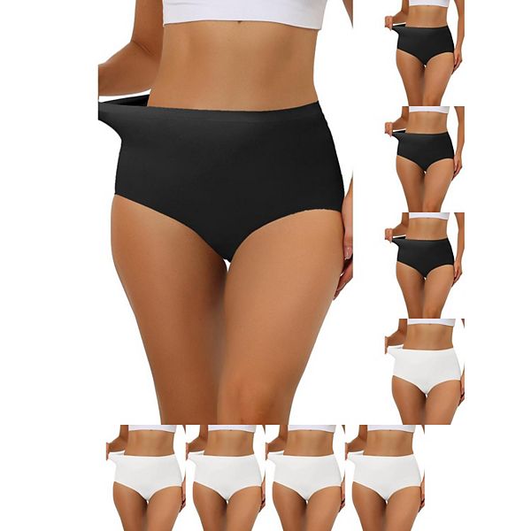 9 пар женских эластичных трусиков-хипстеров без швов с высокой посадкой Inspire Chic, White Black
9 пар женских эластичных трусиков-хипстеров без швов с высокой посадкой Inspire Chic, White Black