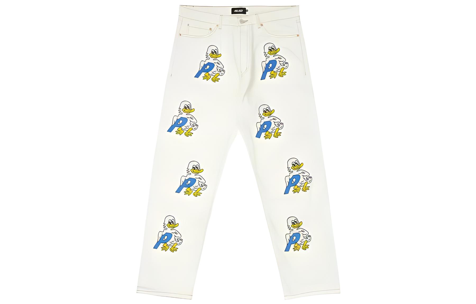 Футболка Ducks Baggies Jean PALACE, белая 
Футболка Ducks Baggies Jean PALACE, белая