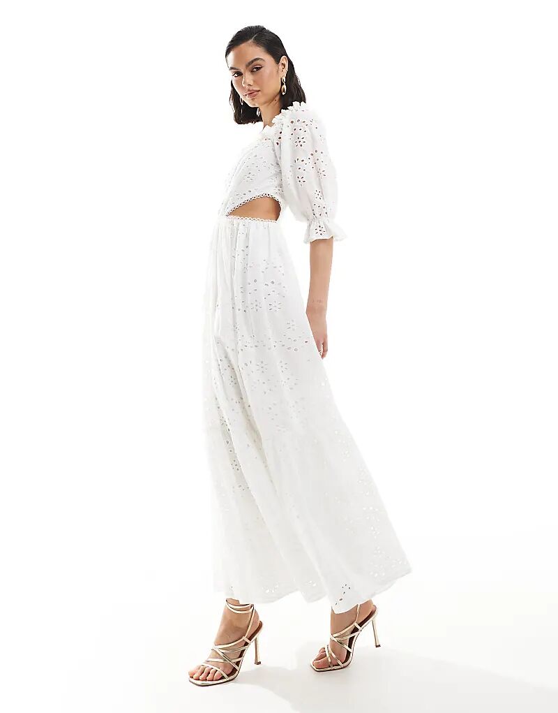 Платье мидакси Maya Broderie с вырезом белого цвета Maya Petite
Платье мидакси Maya Broderie с вырезом белого цвета Maya Petite