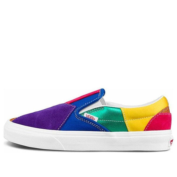 Кроссовки classic slip-on 'pride - patchwork' Vans, фиолетовый
Кроссовки classic slip-on 'pride - patchwork' Vans, фиолетовый
