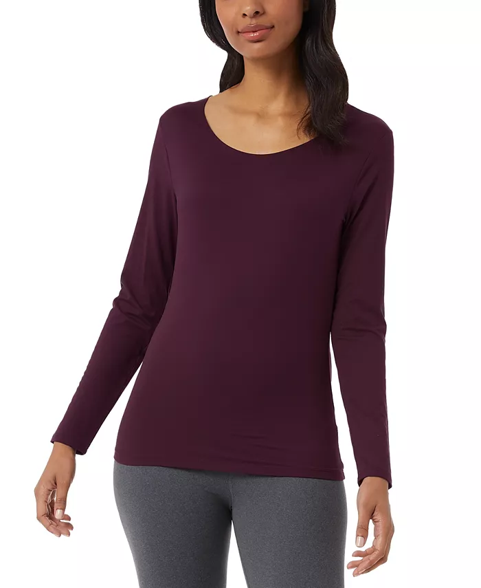 Женский топ с длинным рукавом и круглым вырезом 32 Degrees, фиолетовый
Женский топ с длинным рукавом и круглым вырезом 32 Degrees, фиолетовый