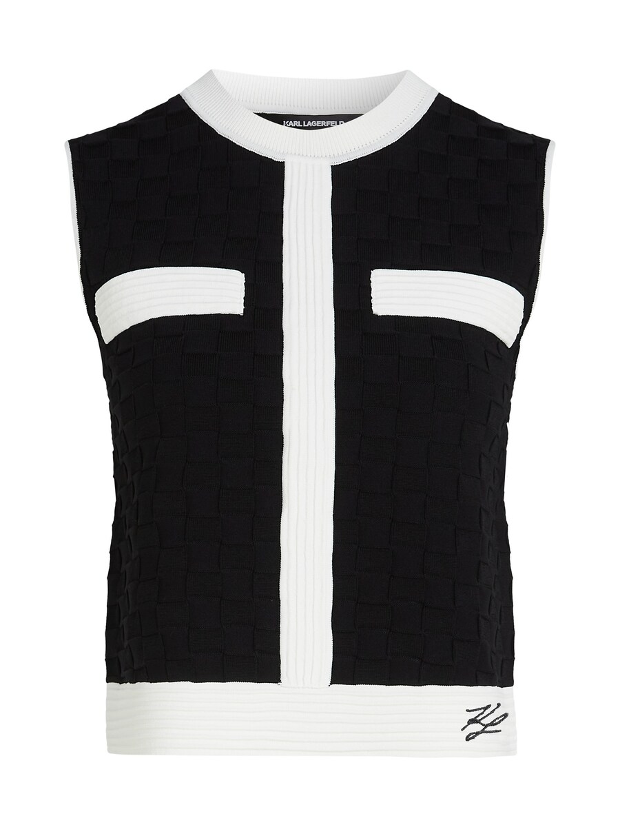Вязаный топ Karl Lagerfeld, черный
Вязаный топ Karl Lagerfeld, черный