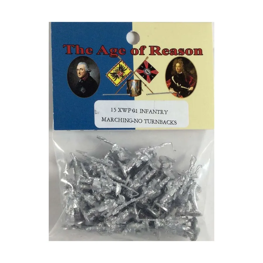 Марш французской пехоты – пути назад нет, Age of Reason Miniatures - Seven Years War - French (15mm)
Марш французской пехоты – пути назад нет, Age of Reason Miniatures - Seven Years War - French (15mm)