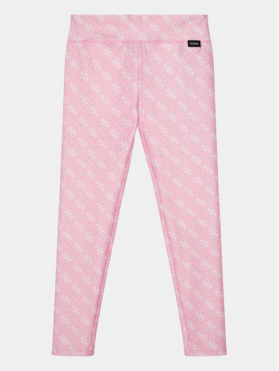 Леггинсы узкого кроя Guess, розовый 
Леггинсы узкого кроя Guess, розовый