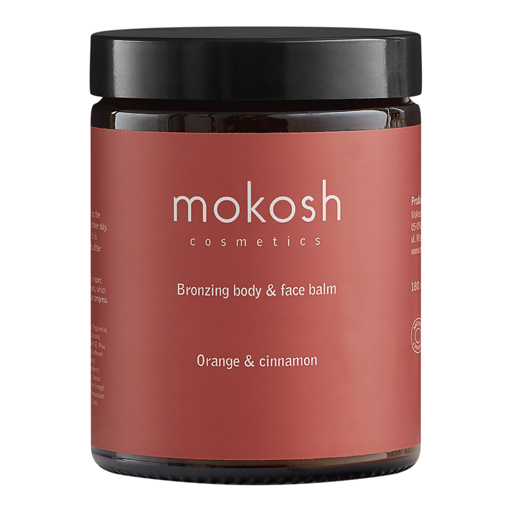 Бронзирующий лосьон для тела и лица bronzing body and face balm orange & cinnamon Mokosh, 180 мл
Бронзирующий лосьон для тела и лица bronzing body and face balm orange & cinnamon Mokosh, 180 мл