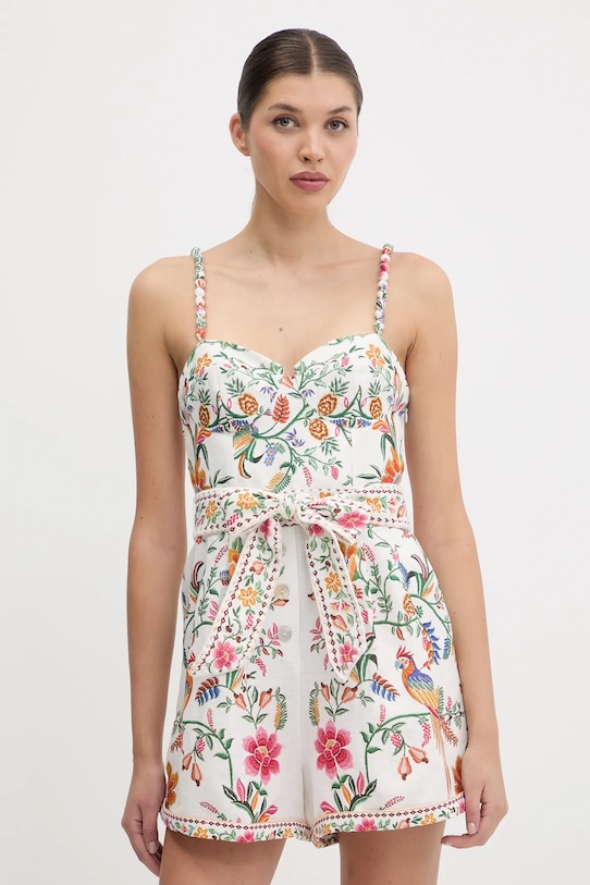 Льняной комбинезон Farm Rio, белый
Льняной комбинезон Farm Rio, белый