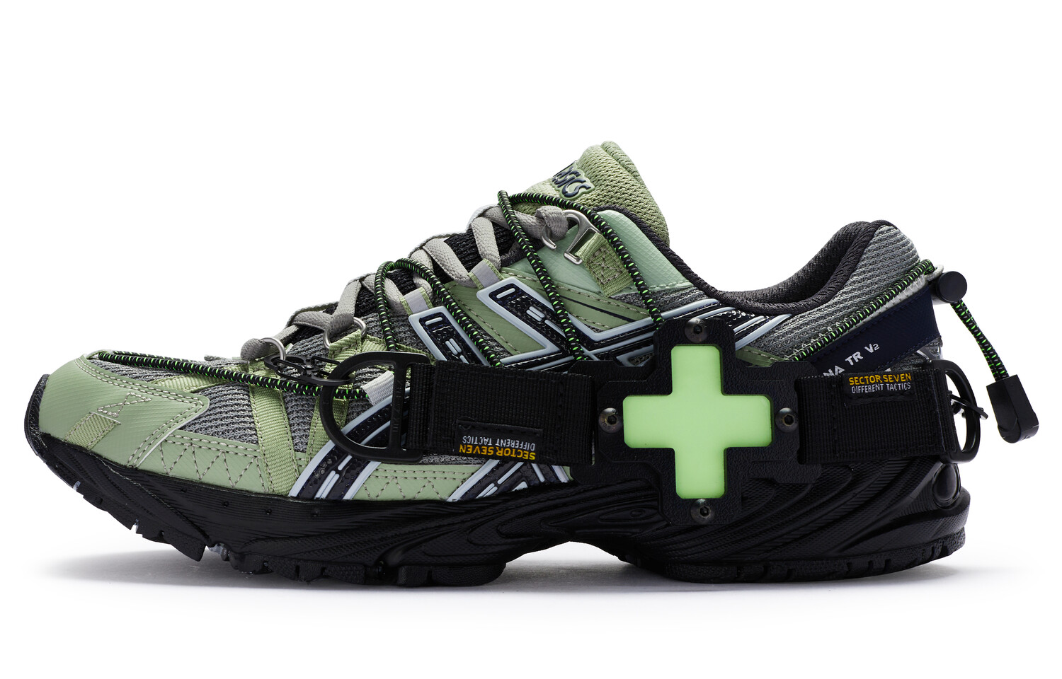 Кроссовки Asics Gel-Kahana TR Unisex, черный/зеленый
Кроссовки Asics Gel-Kahana TR Unisex, черный/зеленый