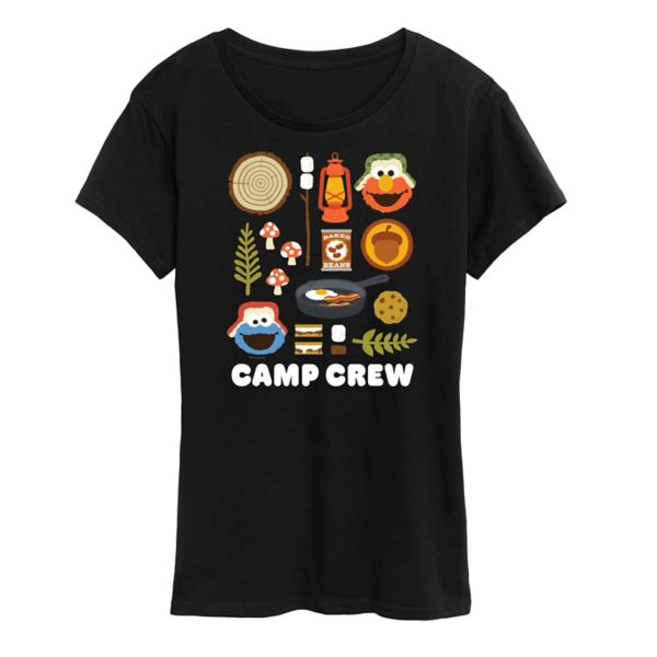 Женская футболка с принтом Sesame Street Camp Crew Licensed Character, черный
Женская футболка с принтом Sesame Street Camp Crew Licensed Character, черный