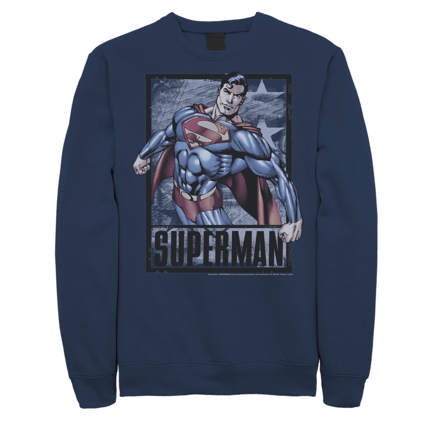 Мужской свитшот с портретом DC Comics Superman Action Licensed Character
Мужской свитшот с портретом DC Comics Superman Action Licensed Character