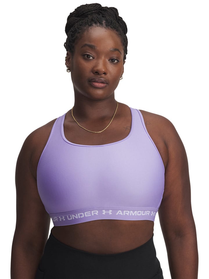 Under Armour Спортивный бюстгальтер фиолетового цвета - размер M
Under Armour Спортивный бюстгальтер фиолетового цвета - размер M