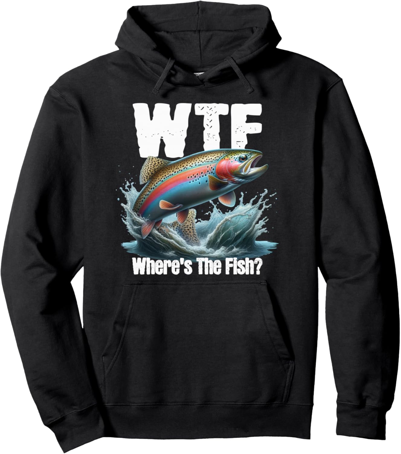 WTF Где рыба Радужная форель! Толстовка с капюшоном Utopia Sport Fishing Shop, черный
WTF Где рыба Радужная форель! Толстовка с капюшоном Utopia Sport Fishing Shop, черный